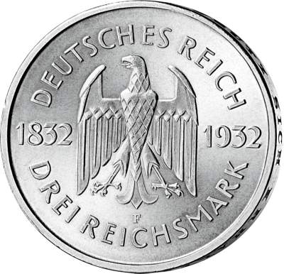 3-Reichsmark von 1932