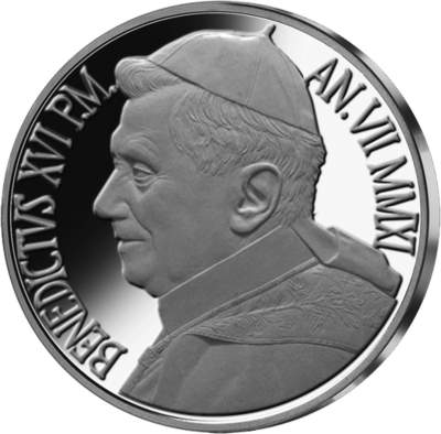 5-Euro-Silber Vatikan 2011_R&uuml;ckseite