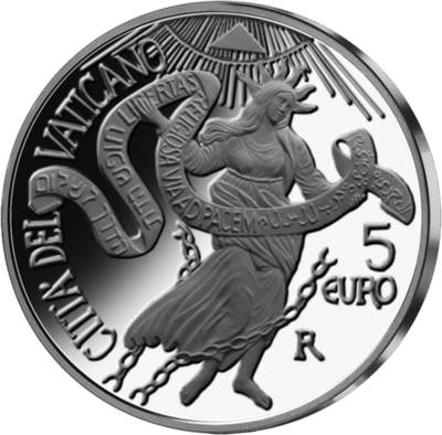 5-Euro-Silber Vatikan 2011