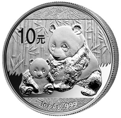 Silber-Panda 2012
