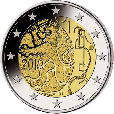 2 Euro Finnland 2010 Finnische Währung | MDM Deutsche Münze